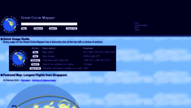 What Gcmap.com website looks like in 2024 
