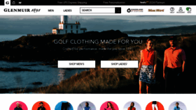 What Glenmuir.com website looked like in 2024 (1 year ago)