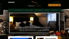 What Glencoescotland.com website looks like in 2024 