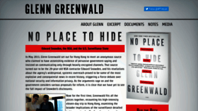 What Glenngreenwald.net website looks like in 2024 