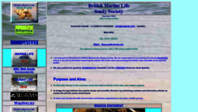 What Glaucus.org.uk website looks like in 2024 