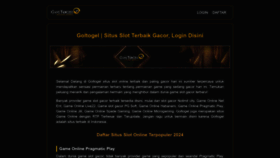 What Goltogel018.com website looks like in 2024 