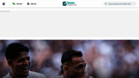 What Gazetaesportiva.com website looks like in 2024 