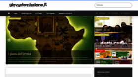 What Giovaniemissione.it website looked like in 2024 (1 year ago)