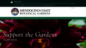 What Gardenbythesea.org website looked like in 2024 (1 year ago)