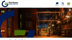 What Garbsen.de website looked like in 2024 (1 year ago)