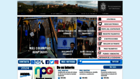 What Granada.org website looks like in 2024 