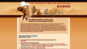 What Geneautry.com website looks like in 2024 