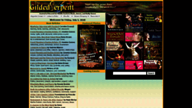 What Gildedserpent.com website looked like in 2024 (1 year ago)