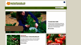 What Gartenfreunde.de website looks like in 2024 