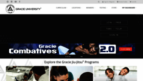What Gracieacademy.com website looked like in 2024 (1 year ago)