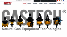 What Gastech.com.tr website looks like in 2024 