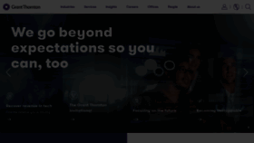 What Grantthornton.com website looks like in 2024 