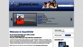 What Guardchild.com website looks like in 2024 