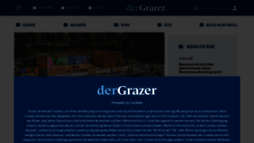 What Grazer.at website looked like in 2024 (2 years ago)
