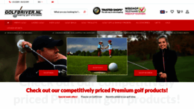 What Golfdriver.nl website looks like in 2024 