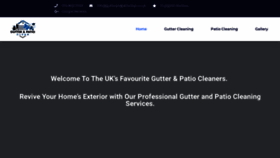 What Gutterandpatioclean.co.uk website looks like in 2024 