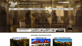 What Greatsmallhotels.com website looks like in 2024 