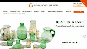 What Globalgoodspartners.org website looks like in 2024 