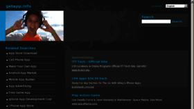 What Getapp.info website looked like in 2011 (12 years ago)
