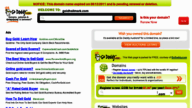 What Goldhallmark.com website looked like in 2011 (12 years ago)