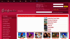 What Girlsgametoo.com website looked like in 2011 (12 years ago)