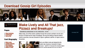 What Gossipgirl.download-tvshows.com website looked like in 2011 (12 years ago)