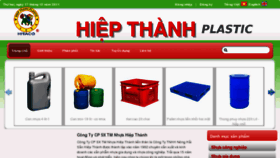 What Hiepthanhplastic.com.vn website looked like in 2011 (12 years ago)