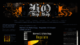 What Hqhiphop.net website looked like in 2011 (12 years ago)
