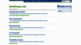 What Hindiwap.net website looked like in 2011 (12 years ago)