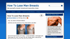 What Howtolosemanbreasts.net website looked like in 2012 (12 years ago)