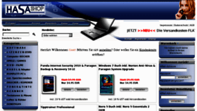 What Hasa-shop.de website looked like in 2011 (13 years ago)