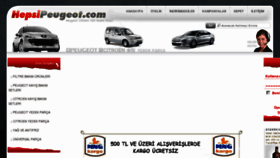What Hepsipeugeot.com website looked like in 2012 (12 years ago)