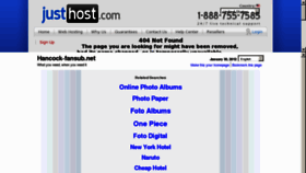 What Hancock-fansub.net website looked like in 2012 (12 years ago)