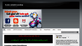 What Hobi-elektronika.net website looked like in 2012 (12 years ago)