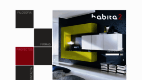 What Habita2.com website looked like in 2012 (12 years ago)