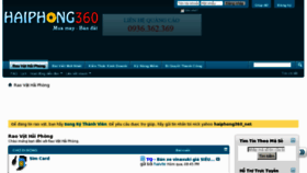 What Haiphong360.net website looked like in 2012 (12 years ago)