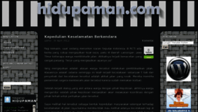 What Hidupaman.com website looked like in 2012 (12 years ago)