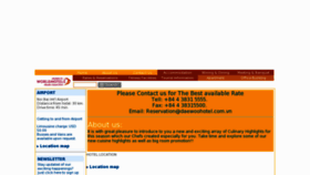 What Hanoi-daewoohotel.com website looked like in 2012 (12 years ago)