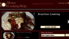 What Homecookinghelp.com website looked like in 2011 (13 years ago)