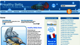 What Healthybetta.com website looked like in 2011 (13 years ago)