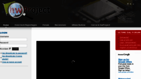 What Hwproject.net website looked like in 2012 (11 years ago)
