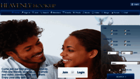 What Heavenlyhookup.com website looked like in 2012 (11 years ago)
