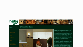 What Hadeg.nl website looked like in 2011 (14 years ago)