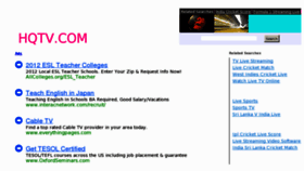 What Hqtv.com website looked like in 2012 (11 years ago)
