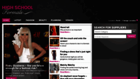 What Highschoolformals.com.au website looked like in 2012 (11 years ago)