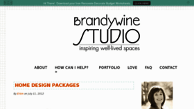 What Happylivingdesign.com website looked like in 2012 (11 years ago)