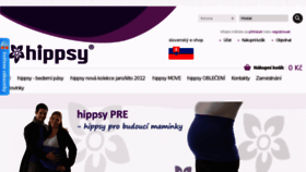 What Hippsy.net website looked like in 2012 (11 years ago)