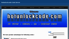 What Hotunlockcode.com website looked like in 2012 (11 years ago)