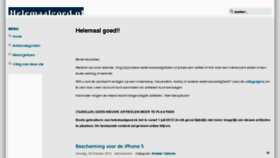 What Helemaalgoed.nl website looked like in 2012 (11 years ago)